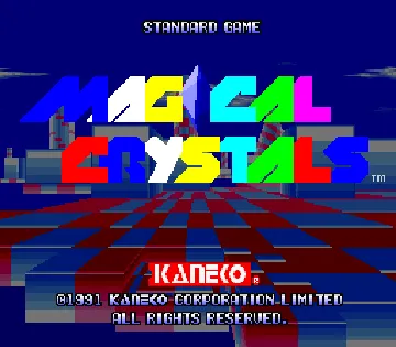 Magical Crystals (Japan) screen shot title